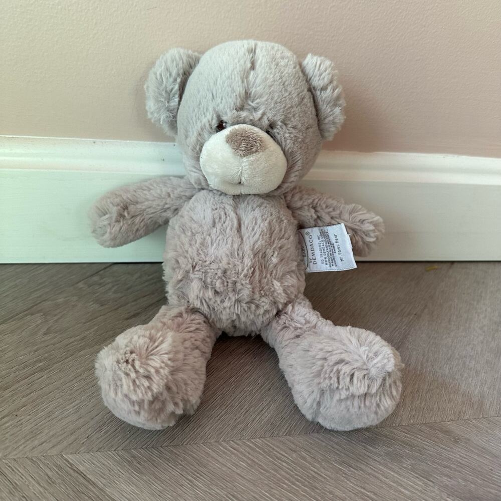 Kathy Ireland Baby by Demdaco Mr Paws Bear 2014 Teddy Plush Stuffed Animal Lovey